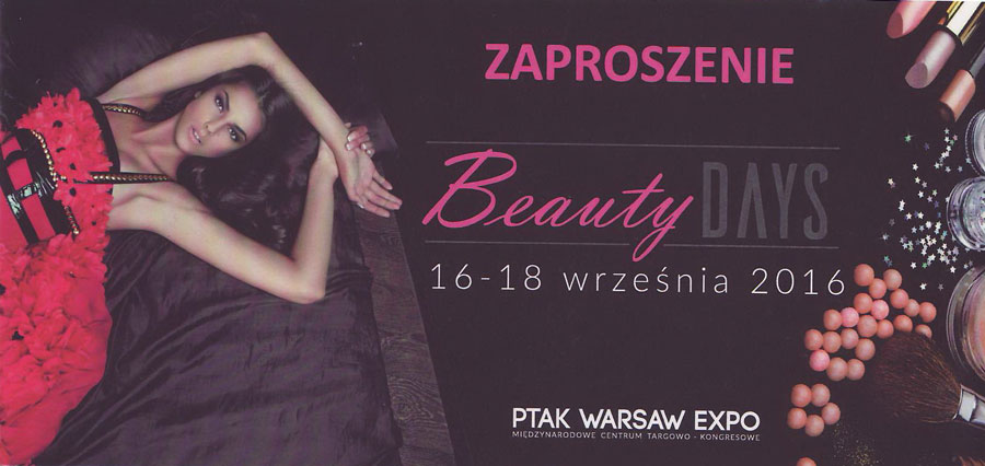 Wygraj zaproszenie na Targi Beauty Days w Nadarzynie!
