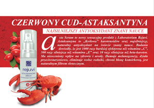 Czerwony cud - astaksantyna