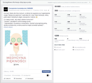 Facebook - konkursy